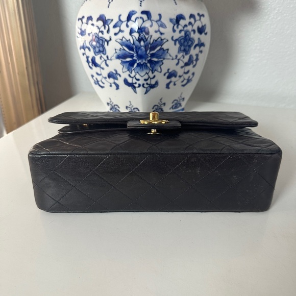 Vintage Chanel lambskin 24k gold plated small double flap - Picture 16 of 16